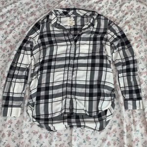 american eagle boyfriend fit flannel